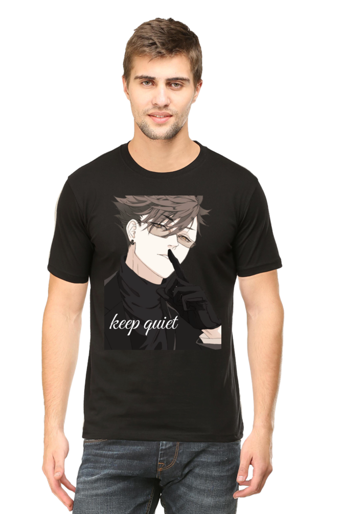 "Keep Quiet" men's t-shirt