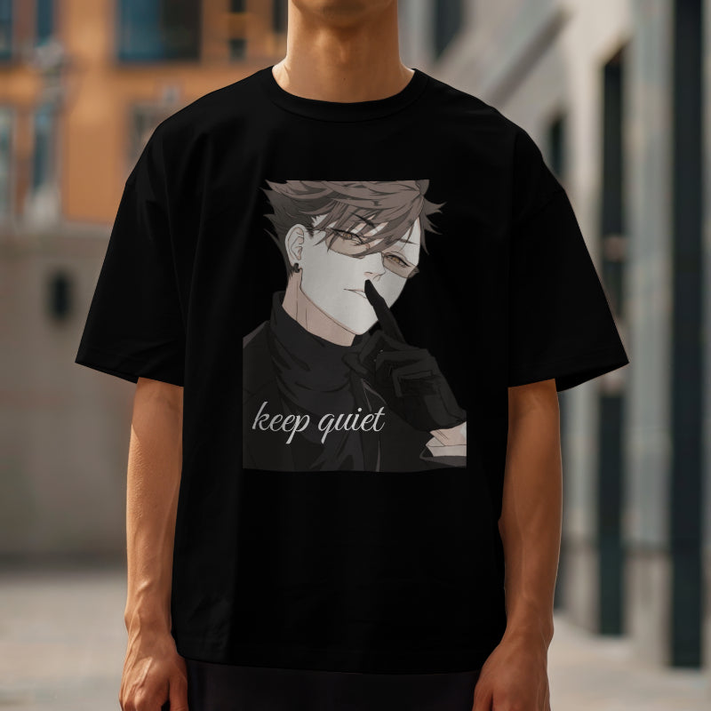 "Keep Quiet" men's t-shirt